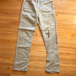 Boys Levi's Beige 511 Slim Pants 27 27